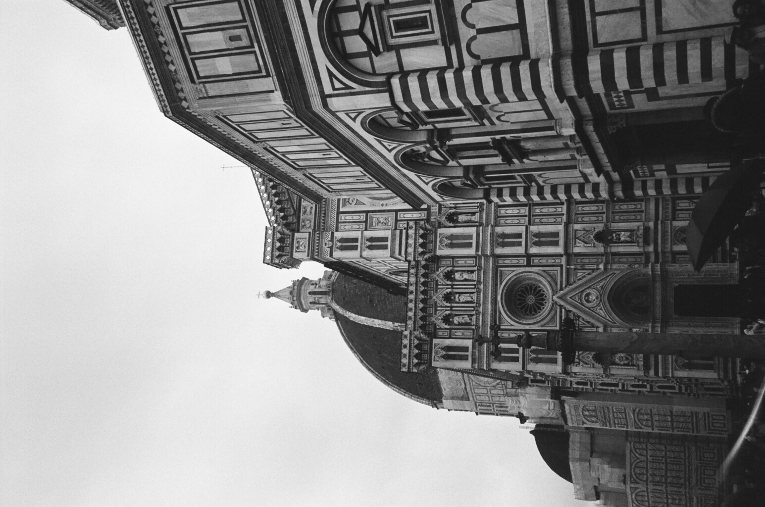 Florence on black-and-white film