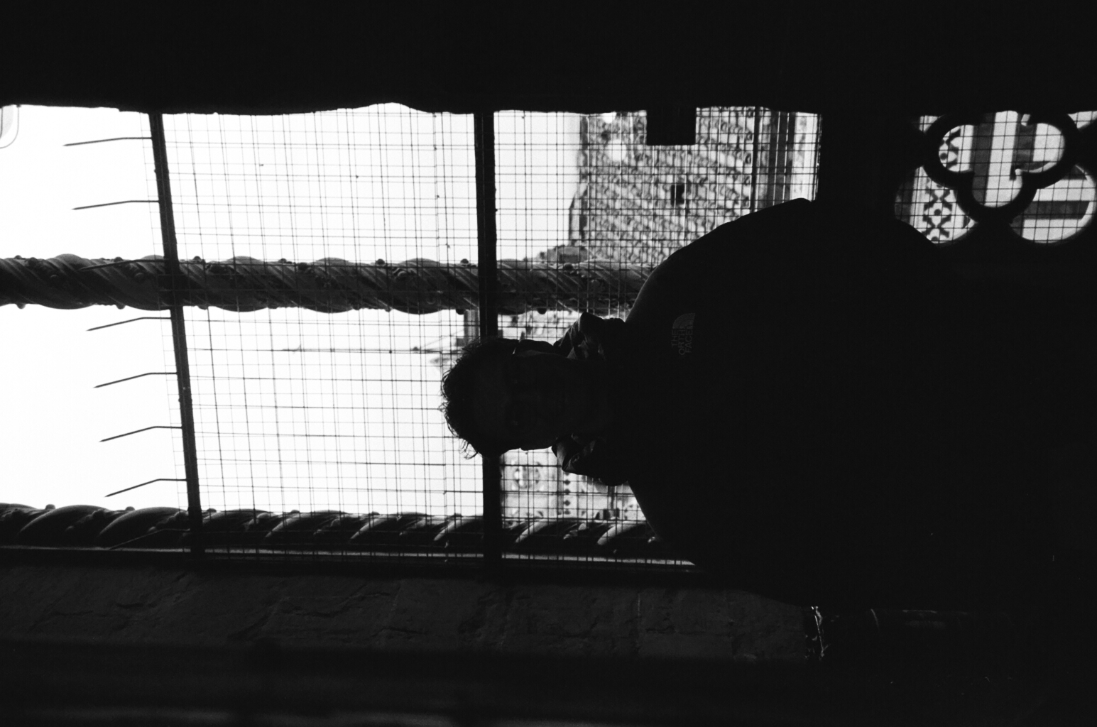 Florence on black-and-white film